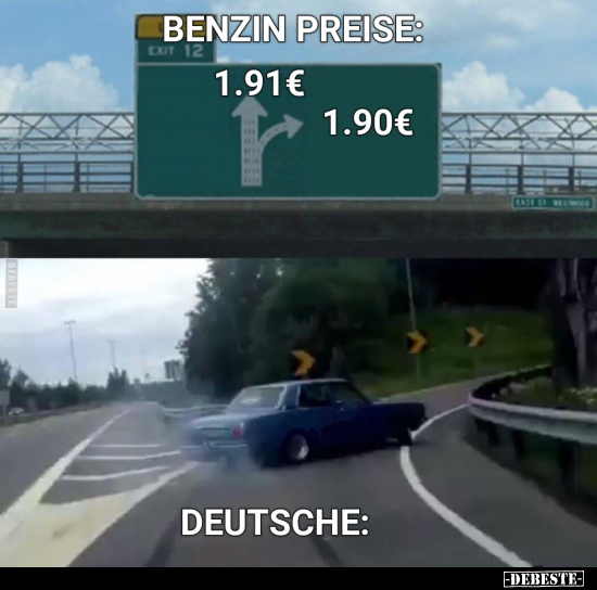 deutsche lustig, benzinipreise