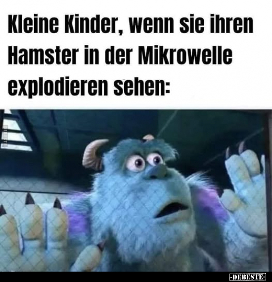 Kleine Kinder, Kinder, Wenn, Hamster, Mikrowelle