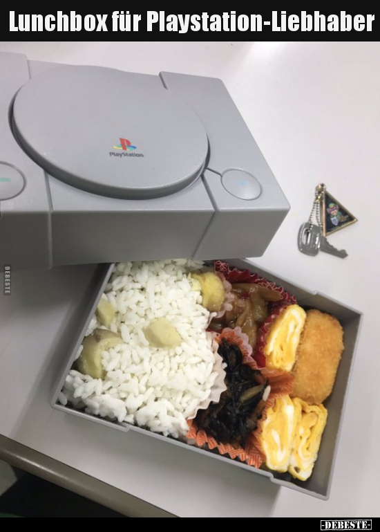 Lunchbox für Playstation-Liebhaber.. - Lustige Bilder | DEBESTE.de