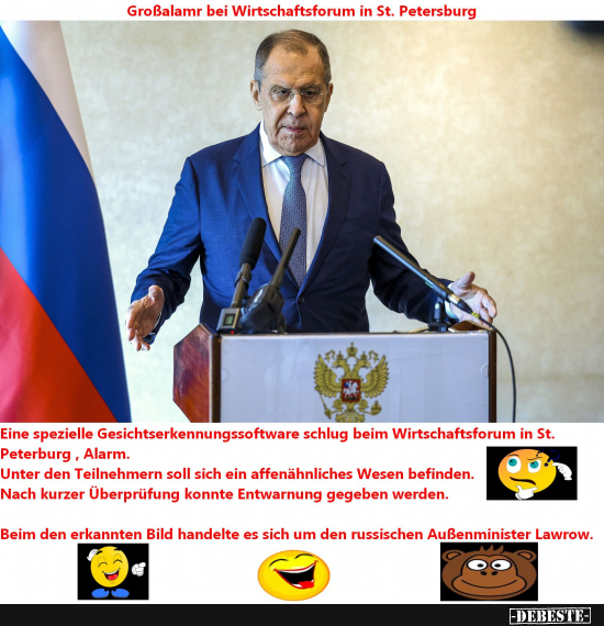 Putin und sein affenähnlicher, russischer Politiker - Lustige Bilder | DEBESTE.de