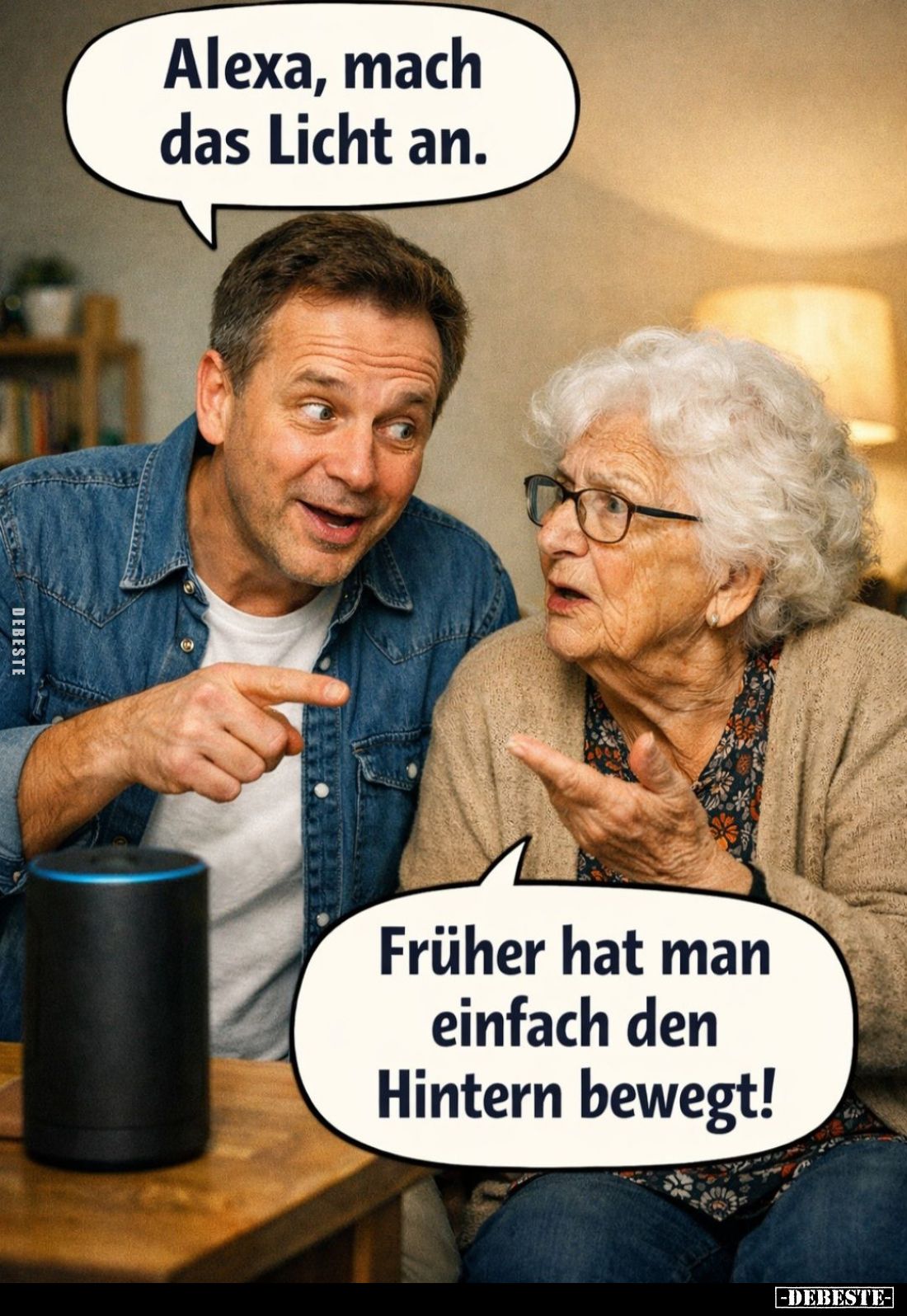 Alexa, mach das Licht an... - Lustige Bilder | DEBESTE.de