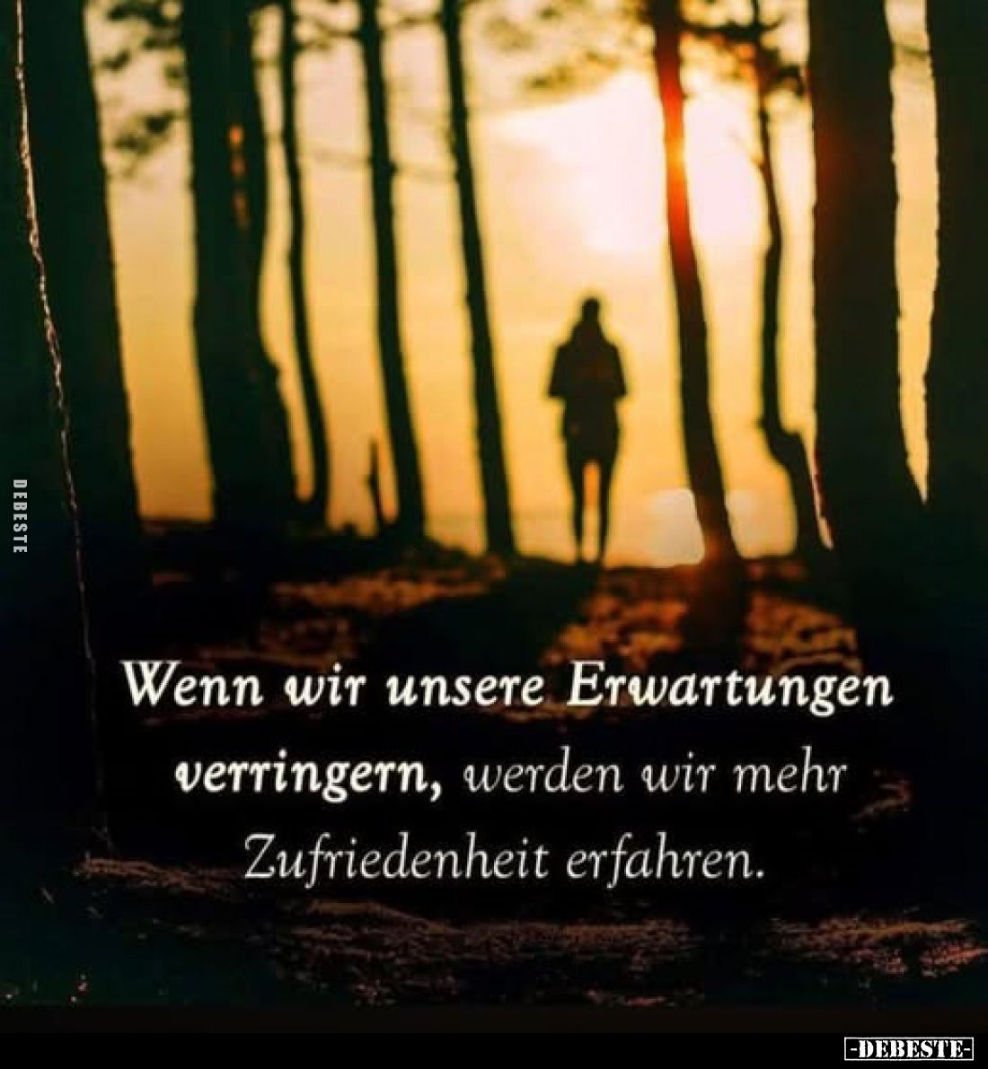Wenn wir unsere Erwartungen verringern, werden wir mehr.. - Lustige Bilder | DEBESTE.de