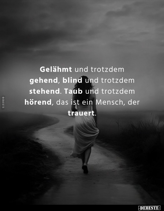 Gelähmt und trotzdem gehend, blind und trotzdem stehend.. - Lustige Bilder | DEBESTE.de