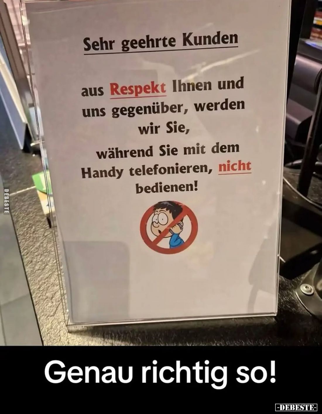 Genau richtig so!... - Lustige Bilder | DEBESTE.de