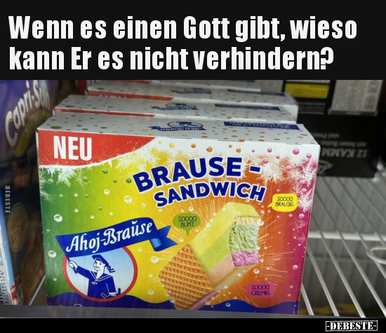 Wenn es einen Gott gibt, wieso kann Er es nicht.. - Lustige Bilder | DEBESTE.de