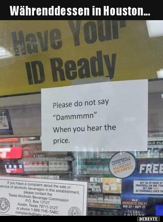 Währenddessen in Houston...