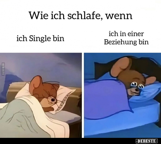 Wie ich schlafe, wenn.. - Lustige Bilder | DEBESTE.de