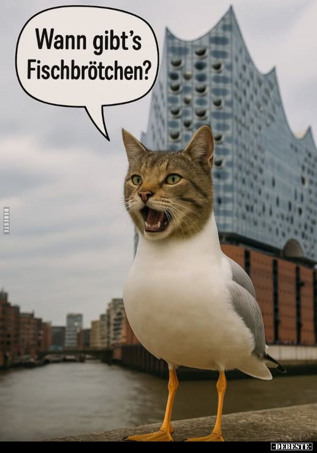 Wann gibt's Fischbrötchen?