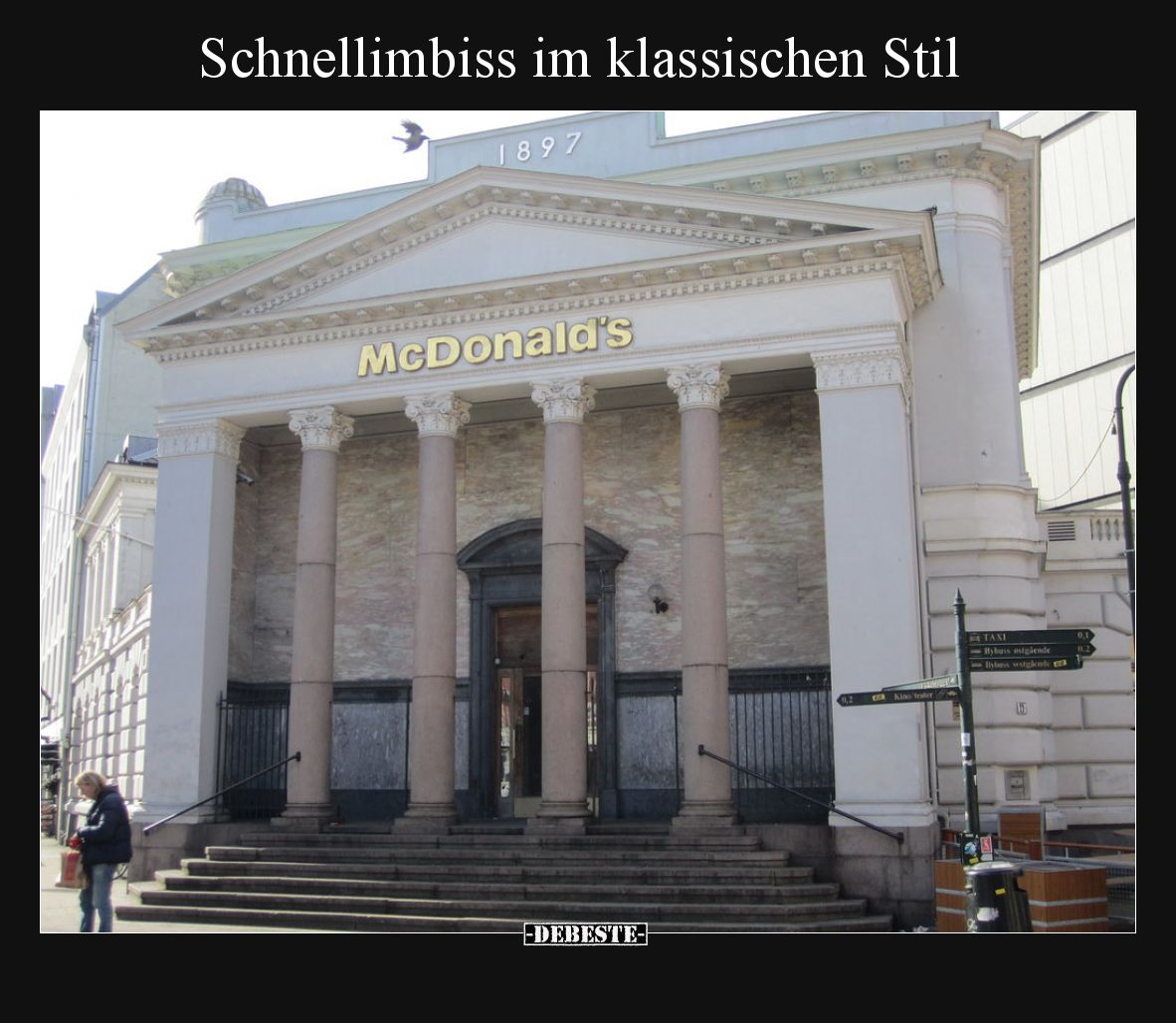 Schnellimbiss im klassischen Stil