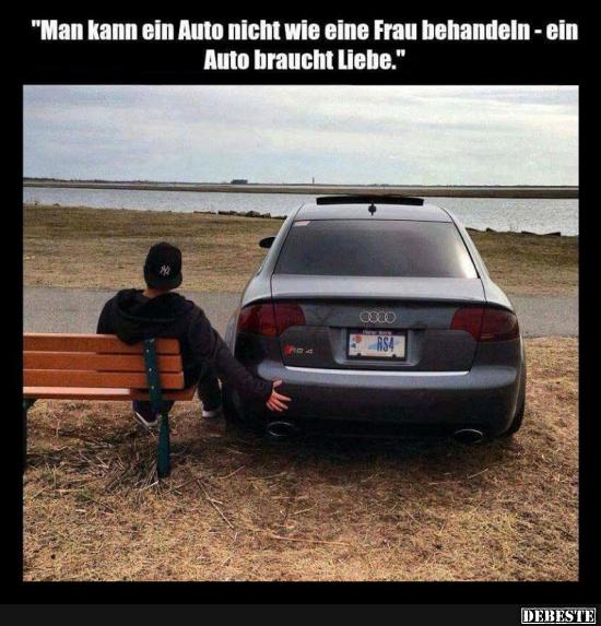 Mann kann ein Auto nicht wie eine Frau behandeln.. - Lustige Bilder | DEBESTE.de