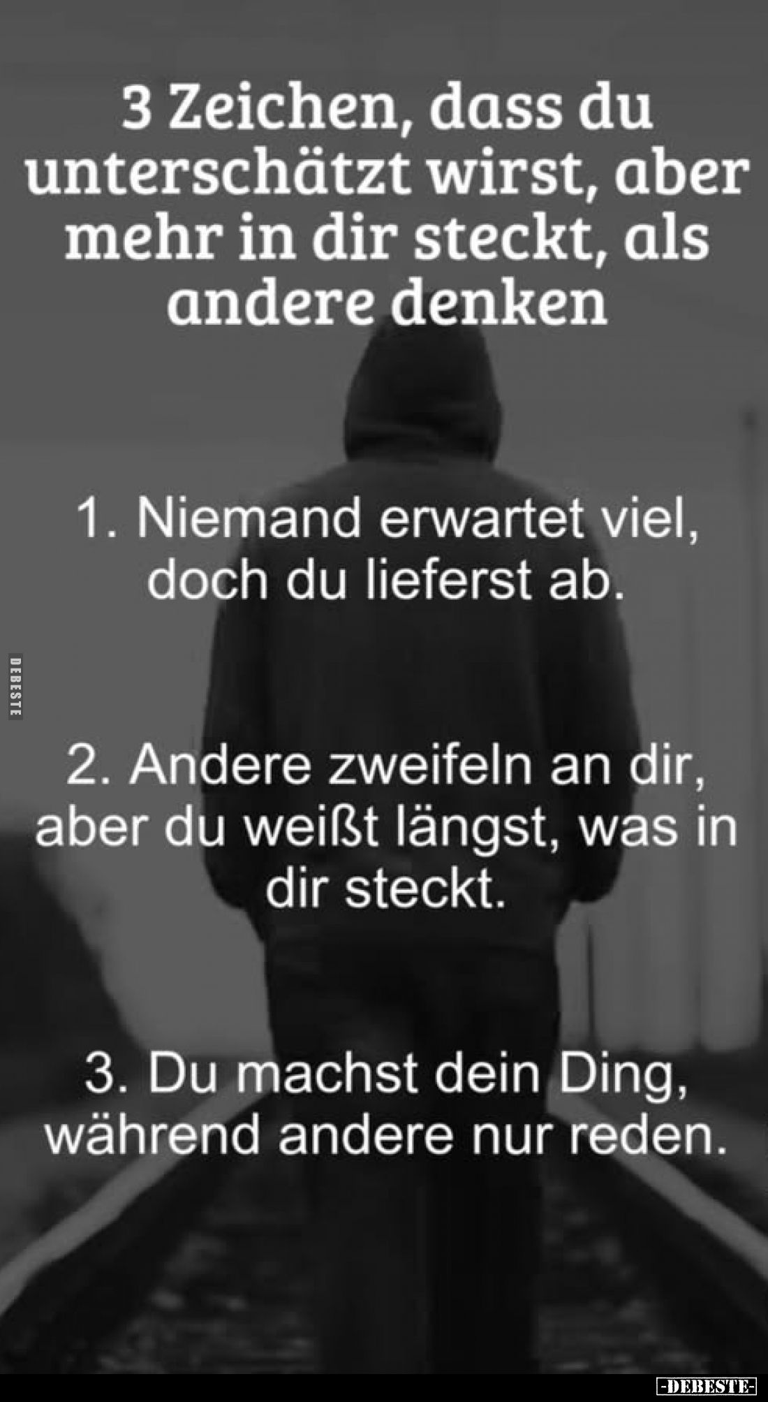 3 Zeichen, dass du unterschätzt wirst, aber mehr in dir steckt, als andere denken:
1. Niemand erwartet viel, doch du liefers...