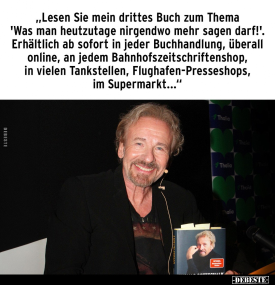 "Lesen Sie mein drittes Buch zum Thema 'Was man heutzutage..' - Lustige Bilder | DEBESTE.de