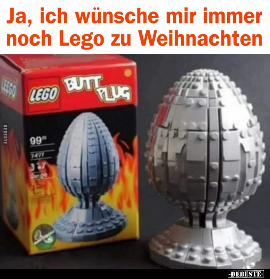 Ja, ich wünsche mir immer noch Lego zu Weihnachten.. - Lustige Bilder | DEBESTE.de