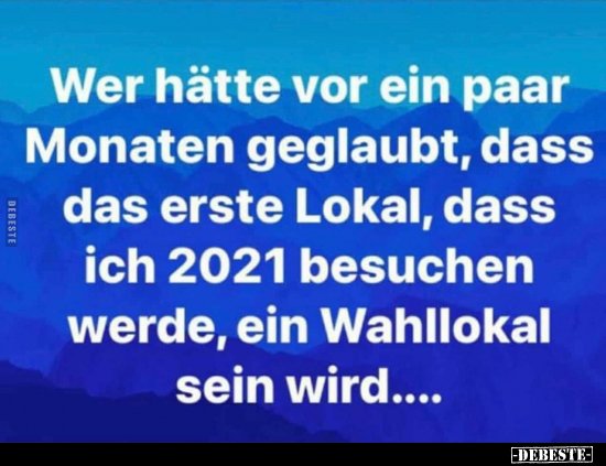 Wer hätte vor ein paar Monaten geglaubt, dass das erste..