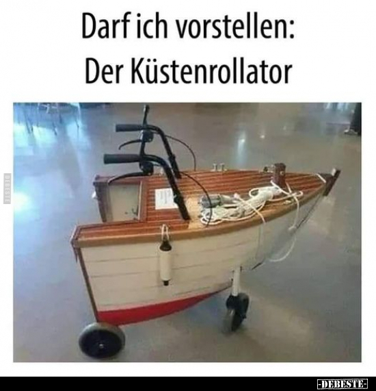 Darfich vorstellen: Der Küstenrollator.. - Lustige Bilder | DEBESTE.de