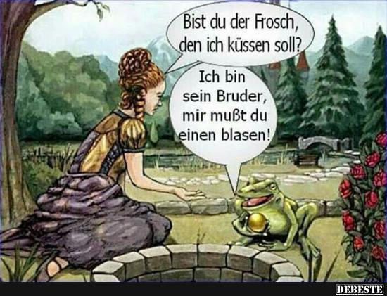 Bist du der Frosch, den ich küssen soll? - Lustige Bilder | DEBESTE.de
