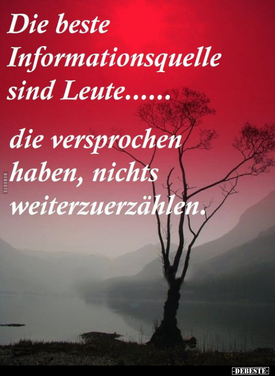 Die beste Informationsquelle sind Leute... - Lustige Bilder | DEBESTE.de