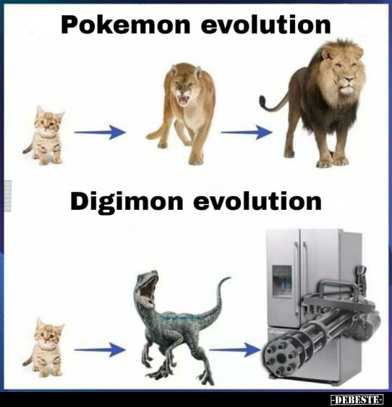Pokemon evolution.. - Lustige Bilder | DEBESTE.de