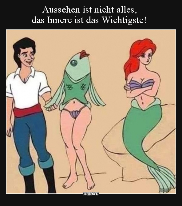 Aussehen ist nicht alles, das Innere ist das..
