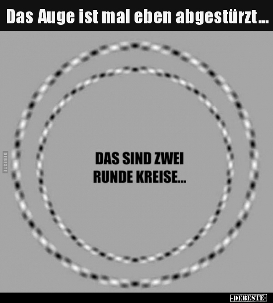 Das Auge ist mal eben abgestürzt... - Lustige Bilder | DEBESTE.de