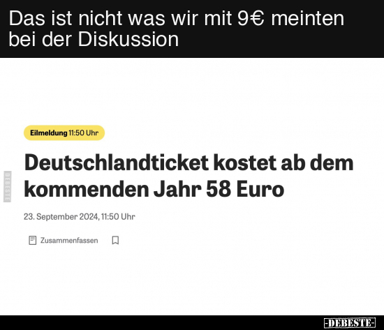 Das ist nicht was wir mit 9€ meinten.. - Lustige Bilder | DEBESTE.de