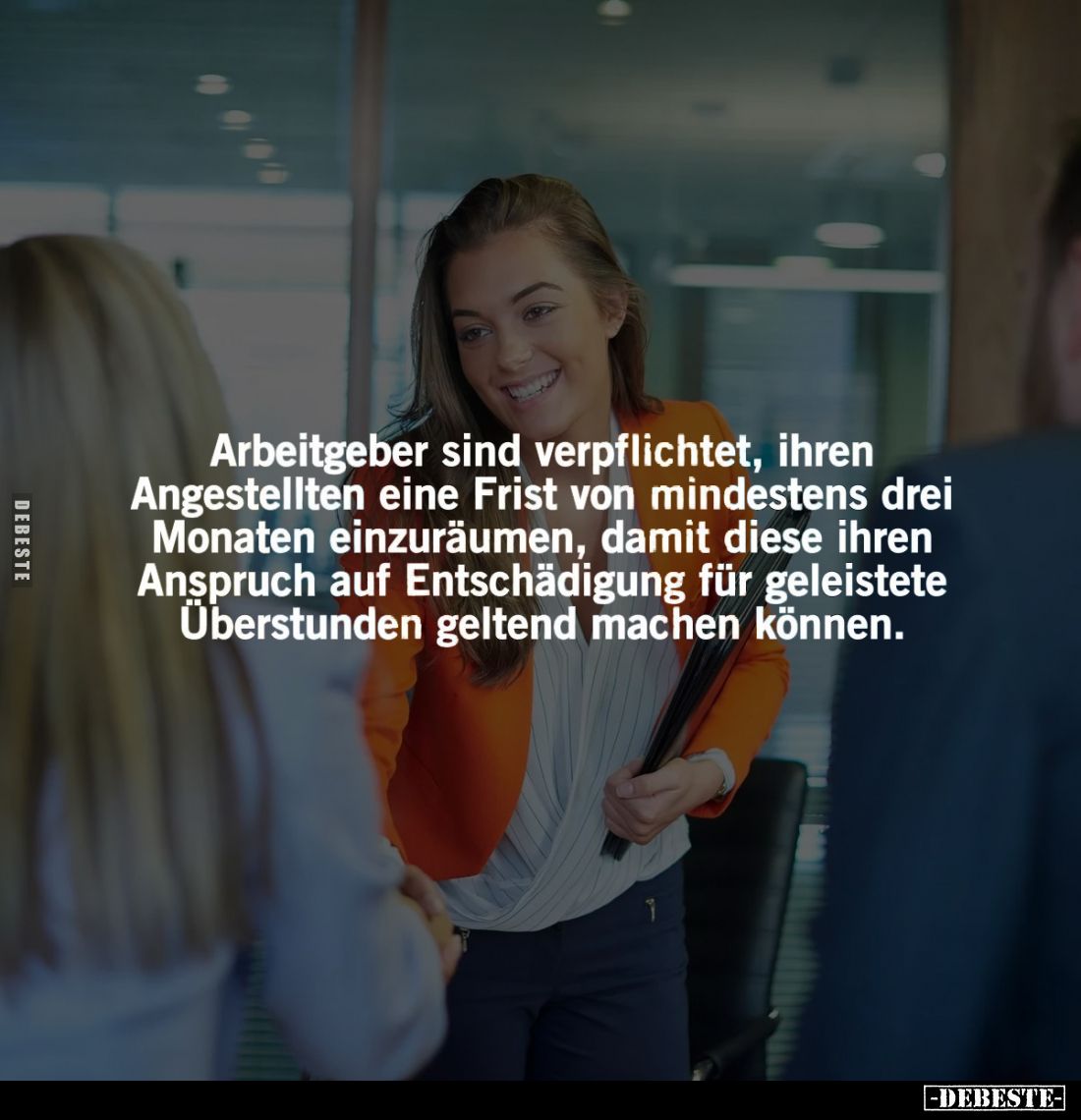 Arbeitgeber sind verpflichtet, ihren Angestellten eine Frist von mindestens drei Monaten einzuräumen, damit diese ihren Anspr...