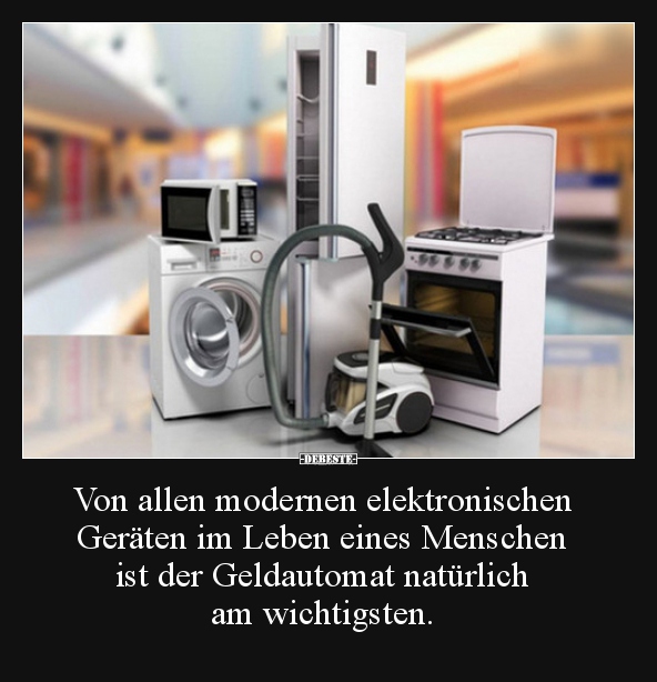 Von allen modernen elektronischen Geräten im Leben eines.. - Lustige Bilder | DEBESTE.de