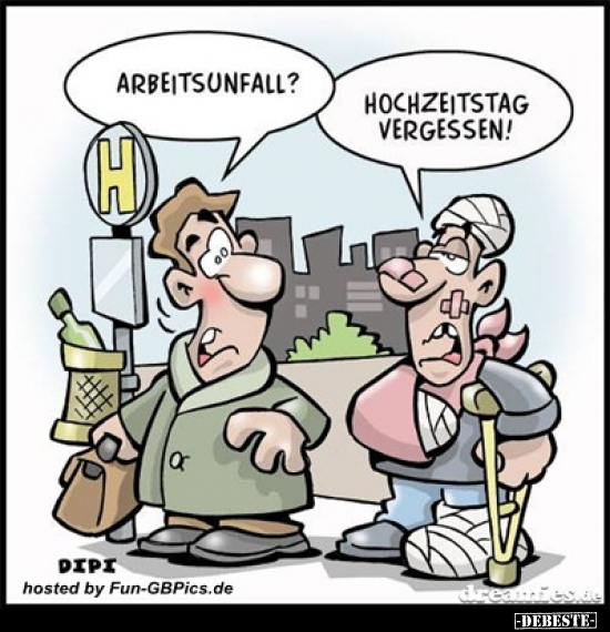 Arbeitsunfall?.. - Lustige Bilder | DEBESTE.de