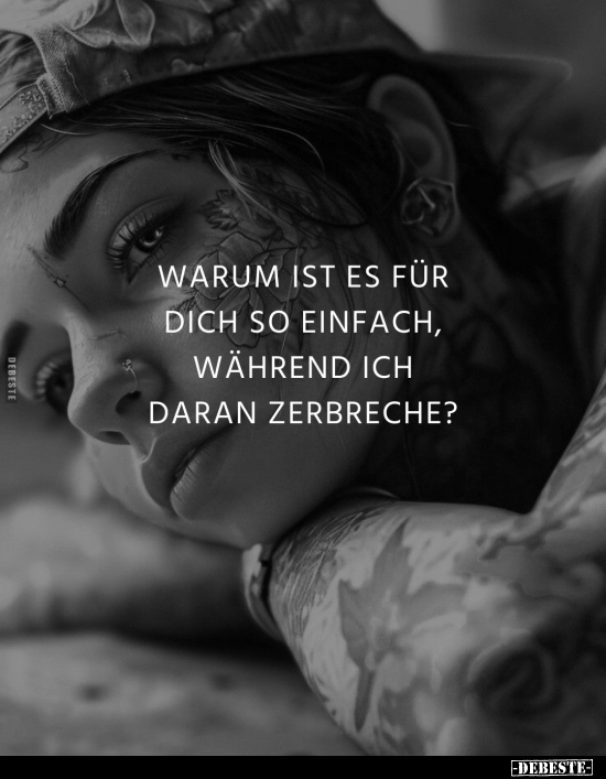 Warum ist es für dich so einfach.. - Lustige Bilder | DEBESTE.de