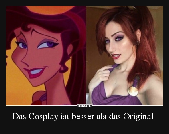 Das Cosplay ist besser als das Original.. - Lustige Bilder | DEBESTE.de