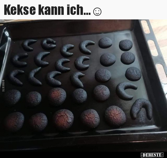 Kekse kann ich...☺.. - Lustige Bilder | DEBESTE.de