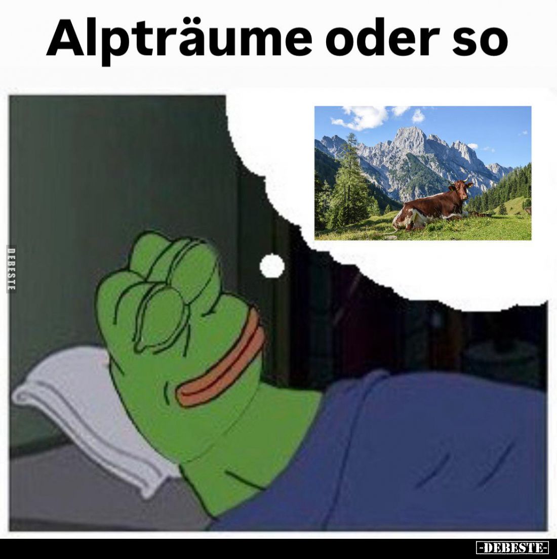 Alpträume oder so..