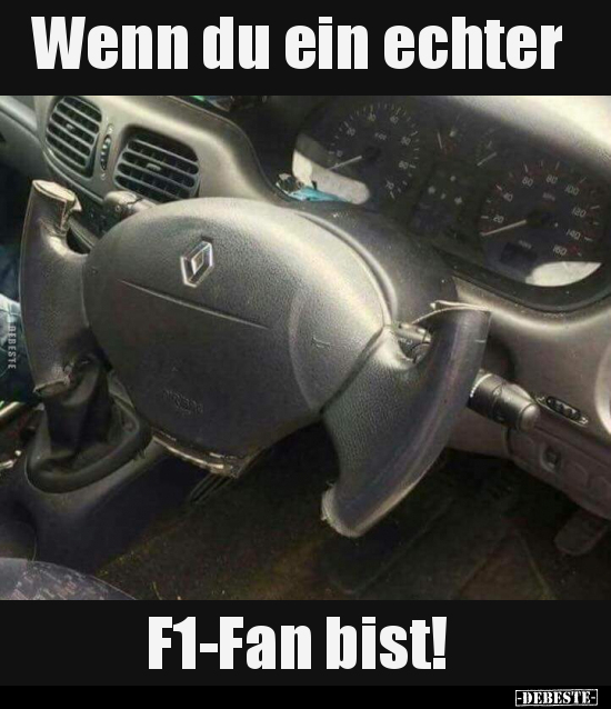 Wenn du ein echter F1-Fan bist!.. - Lustige Bilder | DEBESTE.de