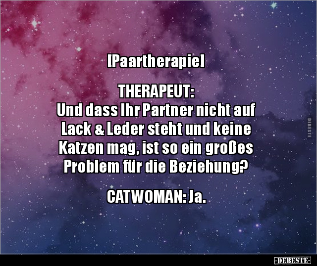 [Paartherapie] THERAPEUT: Und dass Ihr Partner nicht.. - Lustige Bilder | DEBESTE.de