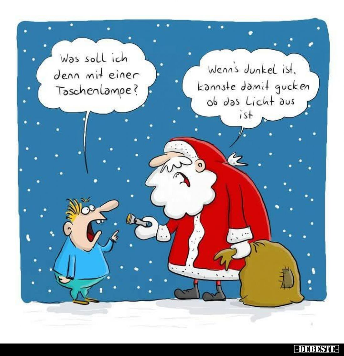 Was soll ich denn mit einer Taschenlampe?.. - Lustige Bilder | DEBESTE.de