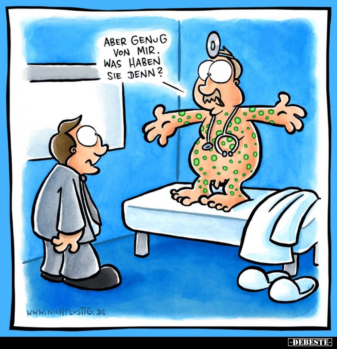 Aber genug von mir. Was haben sie denn?.. - Lustige Bilder | DEBESTE.de