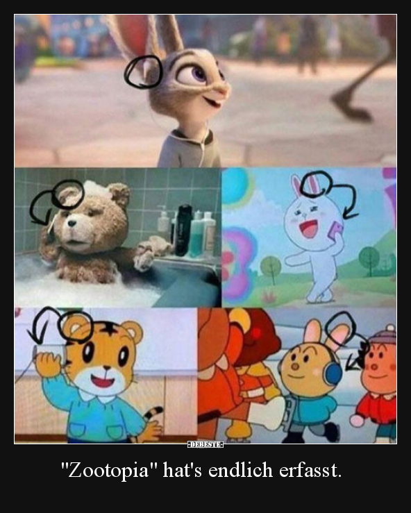 "Zootopia" hat's endlich erfasst...