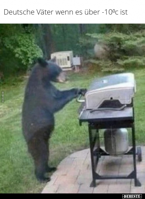 Deutsche Väter wenn es über -10°%C ist