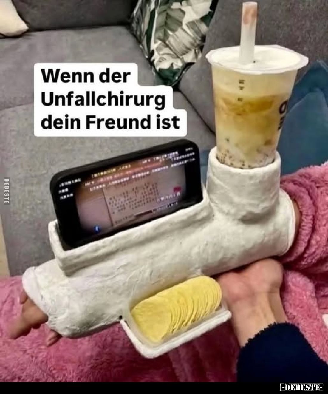 Wenn der Unfallchirurg dein Freund ist.