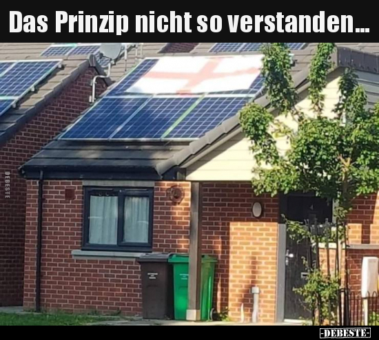 Das Prinzip nicht so verstanden...