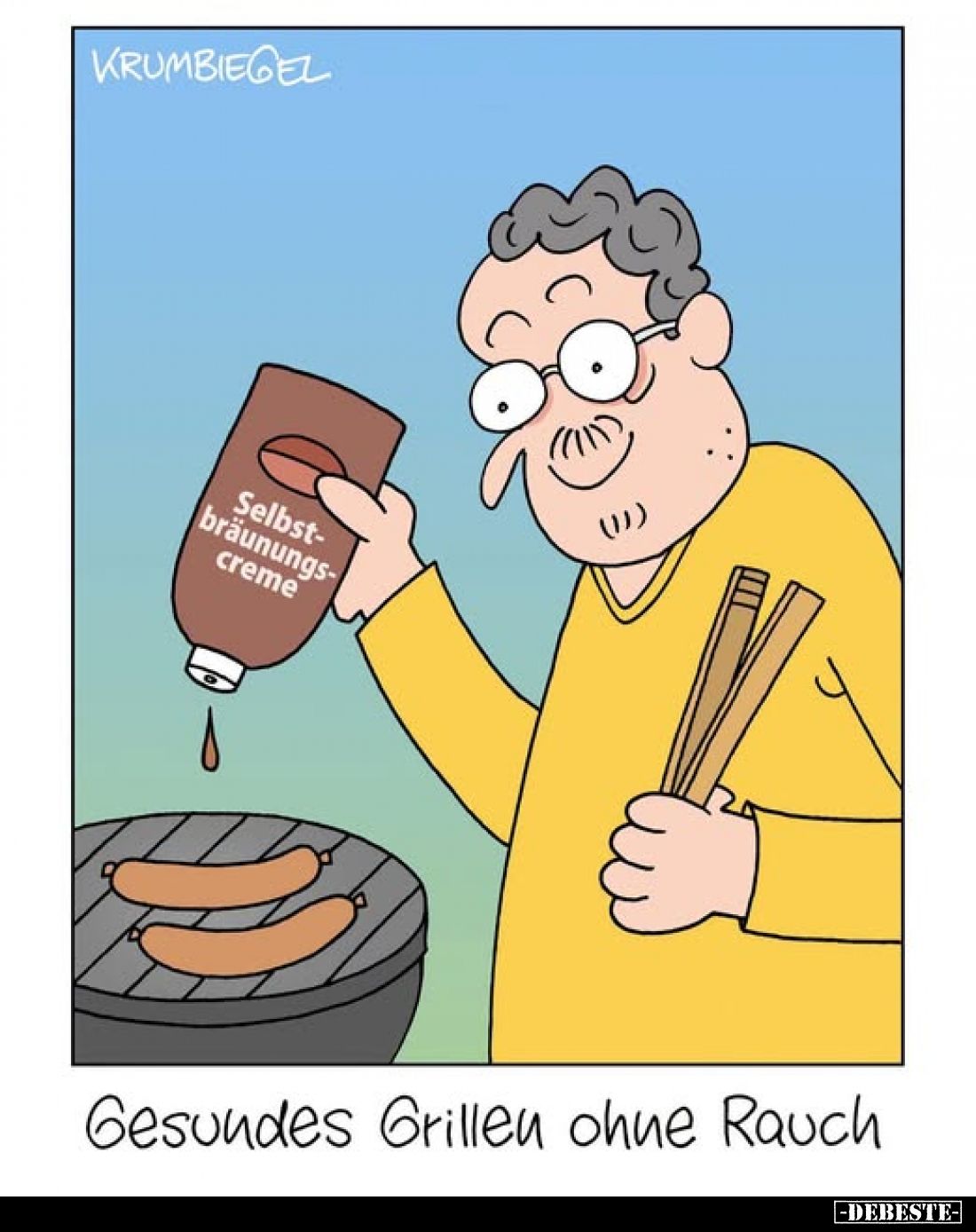 Gesundes Grillen ohne Rauch.. - Lustige Bilder | DEBESTE.de