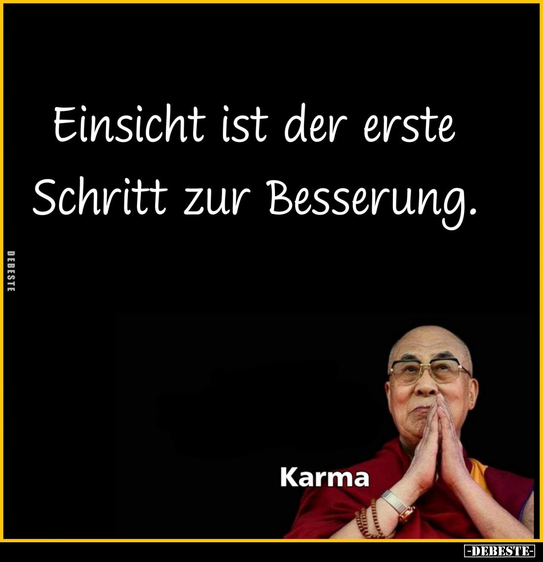 Einsicht ist der erste Schritt zur Besserung... - Lustige Bilder | DEBESTE.de
