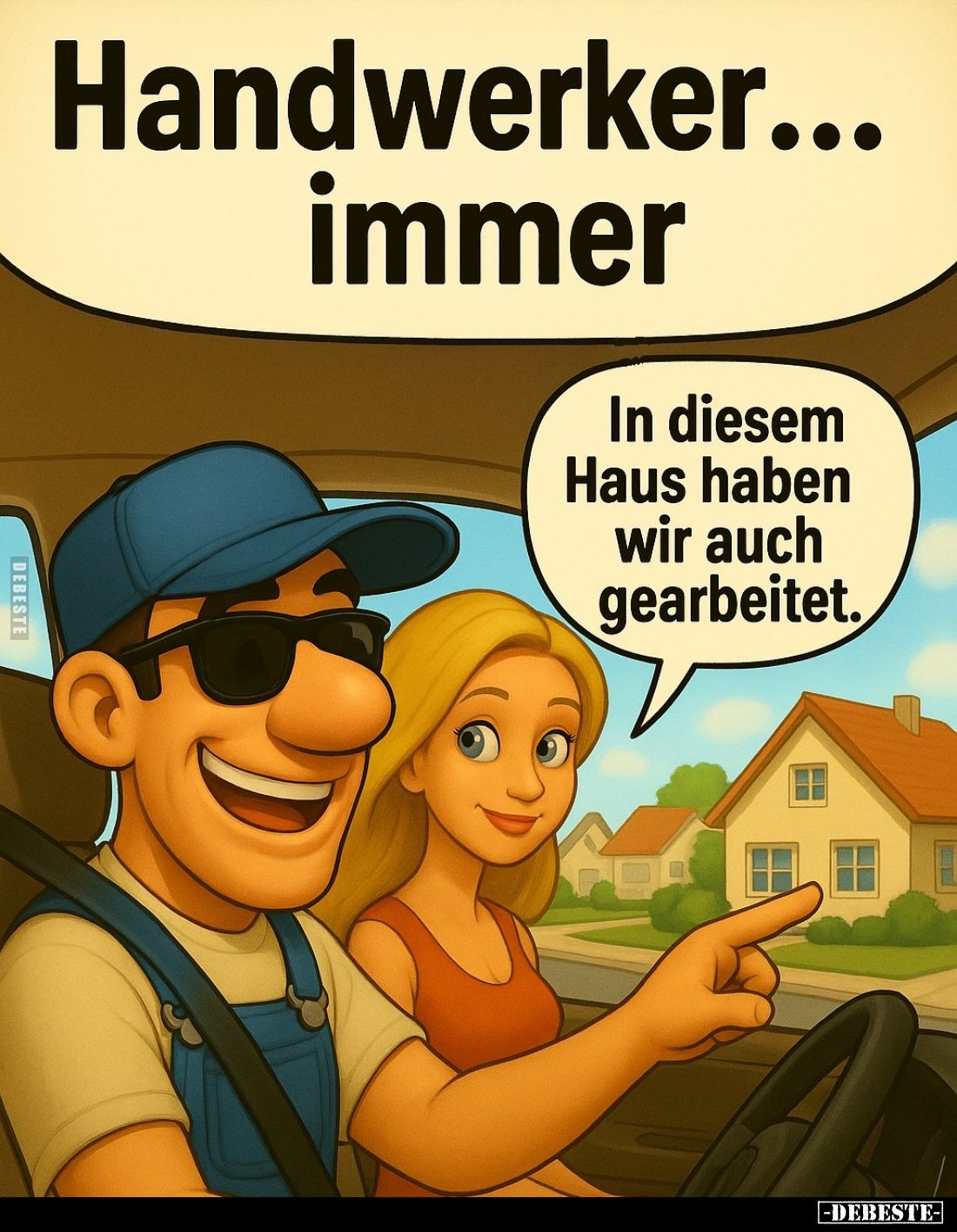 Handwerker... immer
-
In diesem Haus haben wir auch gearbeitet.