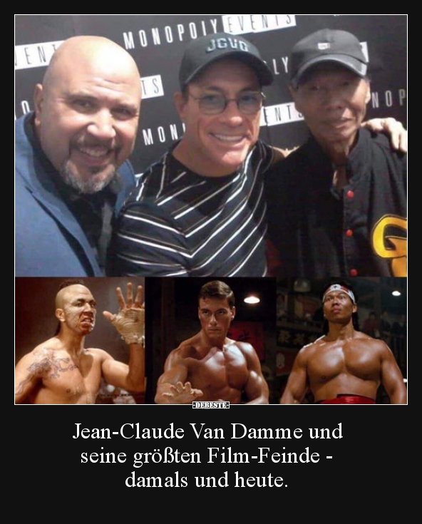 Jean-Claude Van Damme und seine größten Film-Feinde.. - Lustige Bilder | DEBESTE.de