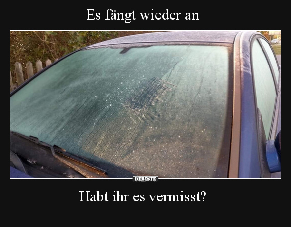 Es fängt wieder an.. - Lustige Bilder | DEBESTE.de