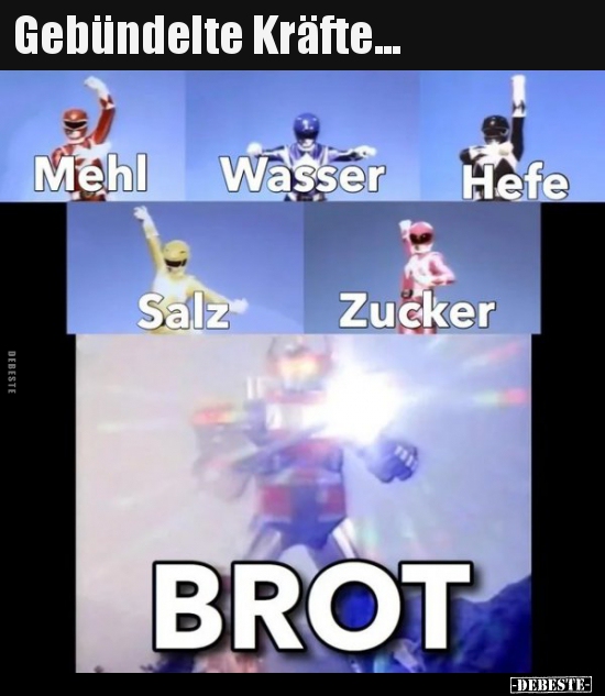 Gebündelte Kräfte...