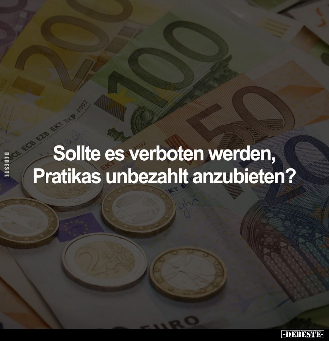 Sollte es verboten werden, Pratikas unbezahlt anzubieten?