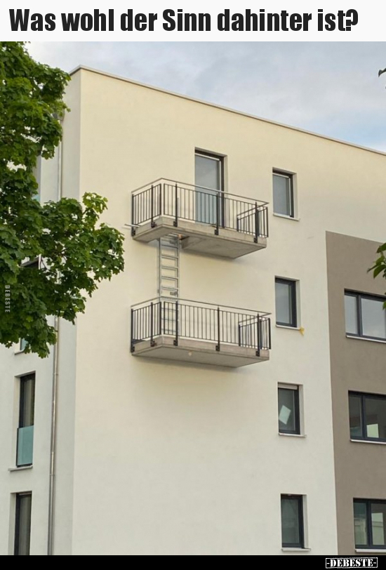 Was wohl der Sinn dahinter ist?..