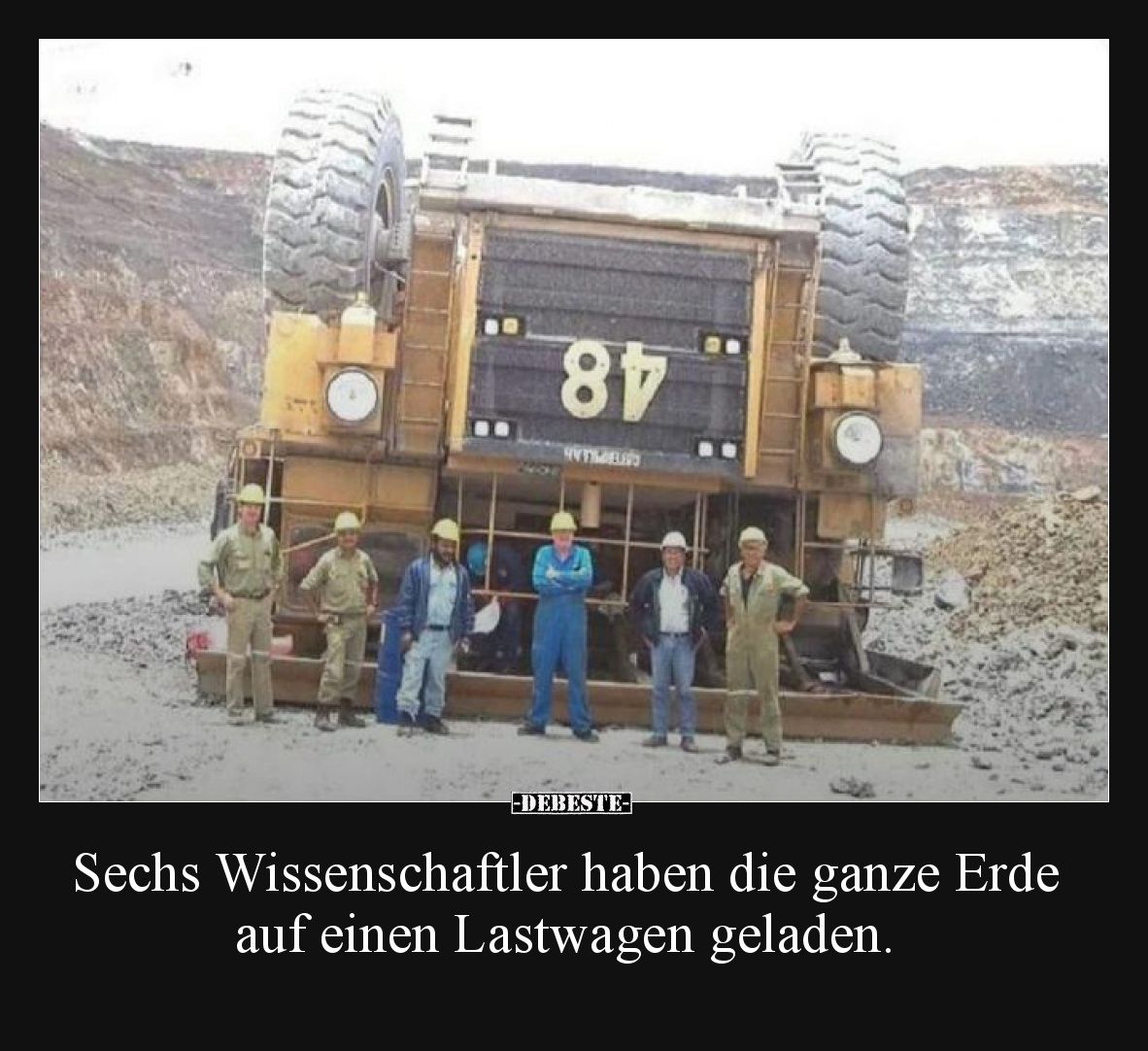 Sechs Wissenschaftler haben die ganze Erde auf einen.. - Lustige Bilder | DEBESTE.de