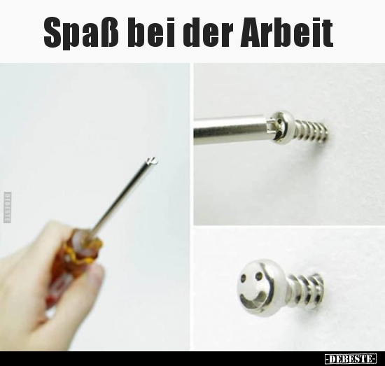 Spaß bei der Arbeit.. - Lustige Bilder | DEBESTE.de